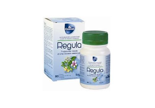 Regula miscela erbe svizzere per la funzione intestinale 80 tavolette