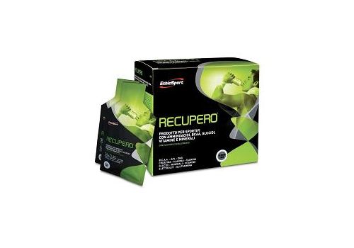 Ethicsport Recupero integratore per sportivi con aminoacidi vitamine minerali 20 bustine 
