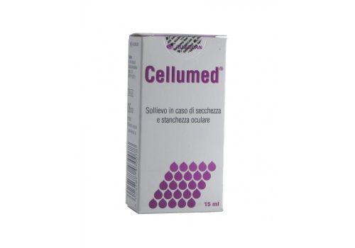 Cellumed soluzione oftalmica per secchezza oculare 15ml