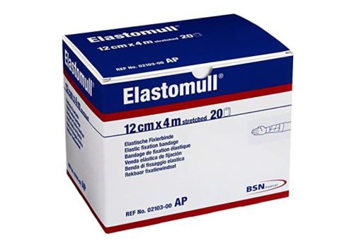 Elastomull Stretch benda elastica di sostegno 12cm x 4m