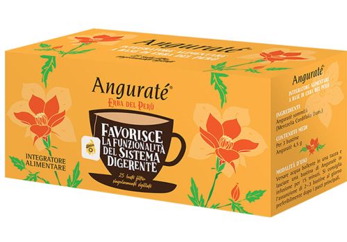 Anguratè integratore per facilitare la funzionalità del sistema digerente 25 bustine filtro