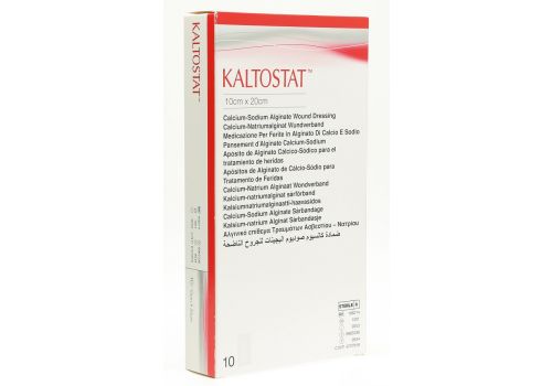 Kaltostat medicazione in alginato 10 x 20cm 10 pezzi
