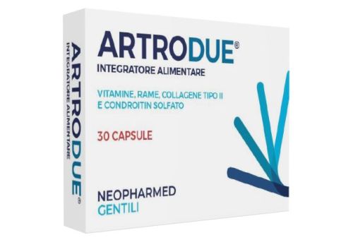 Artrodue integratore per ossa e articolazioni 30 capsule