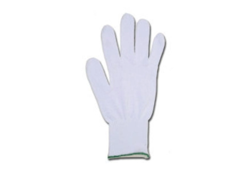 Guanto bianco in cotone misura 9 in busta