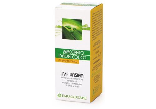 Uva ursina macerato idroalcolico per il benessere delle vie urinarie 50ml