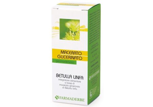 Betulla Linfa integratore ad azione drenante macerato glicerinato 50ml