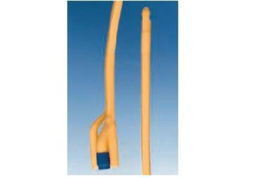 Catetere Foley in lattice siliconato a 3 vie ch24