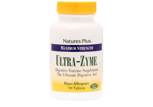 Natures Plus Ultra-Zyme integratore a base di enzimi digestivi 90 tavolette