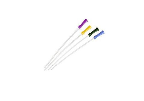 Catetere Nelaton ch14 in pvc trasparente punta dritta femminile 30 pezzi