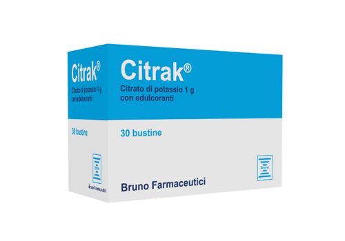 Citrak intergatore di potassio per il benessere muscolare 30 bustine