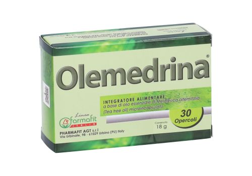 Olemedrina integratore antimicrobico 30 opercoli