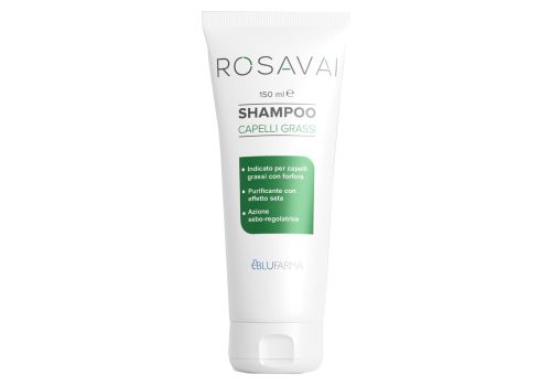 Rosavai shampoo antisebo e antiforfora 150ml