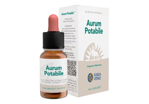 Ecosol Aurum Potabile integratore per il benessere cardiocircolatorio gocce orali 10ml