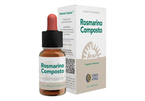 Ecosol Rosmarino Composto integratore per il sistema digerente gocce orali 10ml