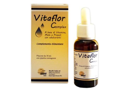 Vitaflor Complex integratore di vitamine con miele e propoli gocce orali 30ml