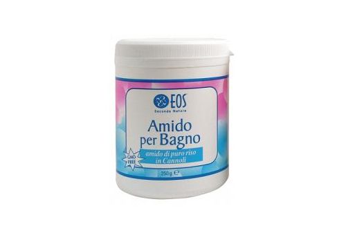 Eos amido per bagno di puro riso in cannoli 250 grammi