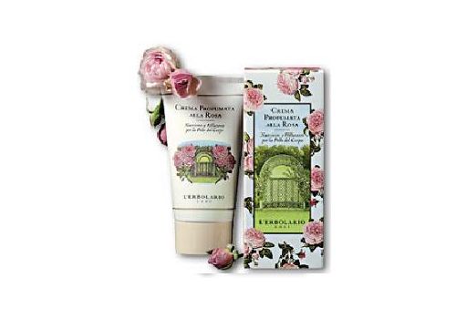 L'Erbolario rosa crema corpo idratante e nutriente 150ml