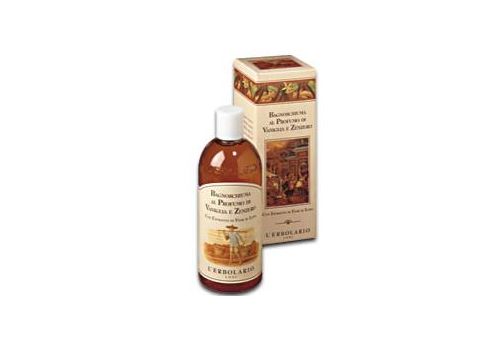 L'Erbolario vaniglia zenzero bagnoschiuma aromatico rilassante 500ml