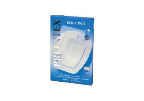 GARZA PRONTEX SOFT 10X15CM 6PZ