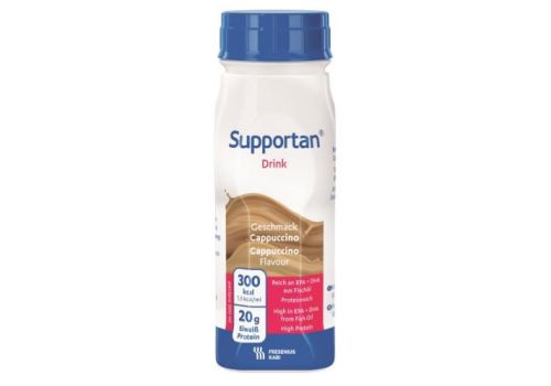 Supportan Drink bevanda ad alto contenuto calorico gusto cappuccino 4 x 200ml