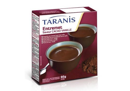 Taranis budino vaniglia e cioccolato dolce ipoproteico 5 bustine