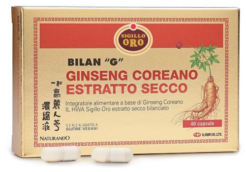 Bilan G estratto secco integratore energizzante a base di ginseng 40 capsule