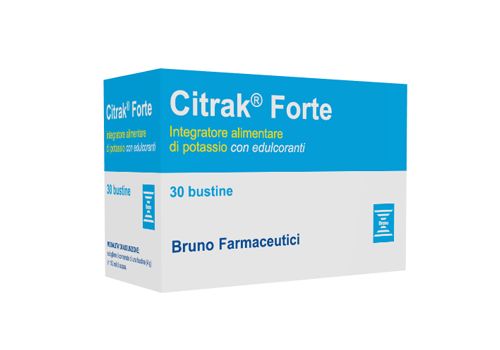 Citrak Forte integratore di potassio per il benessere muscolare 30 bustine
