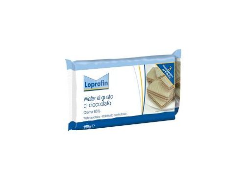 Loprofin wafers al cioccolato croccanti cialde senza glutine 150 grammi