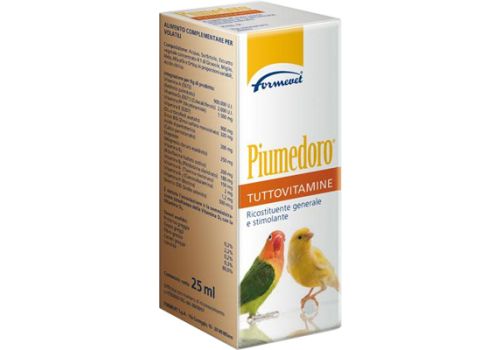 Piumedoro Tuttovitamine mangime complementare per volatili 25ml