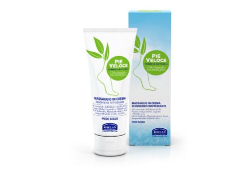Piè Veloce massaggio in crema deodorante rinfrescante 100ml