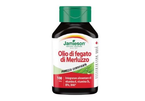 Jamieson Olio di Fegato di Merluzzo 100 perle