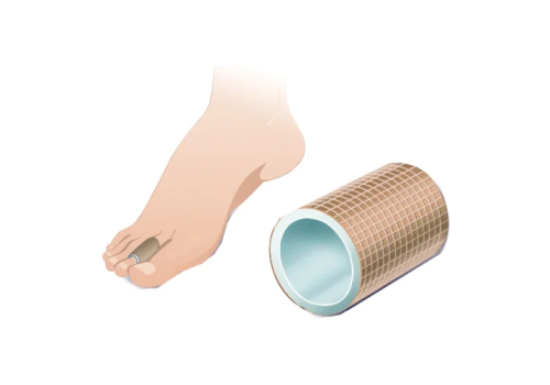 Zanni Podogel protezione tubolare 10cm taglia s 1  pezzo