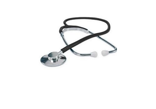 Logiko fonendoscopio colore nero con testa in alluminio