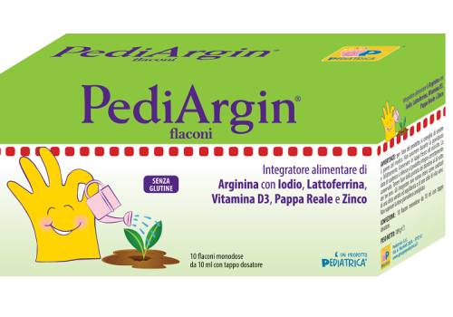 Pediargin integratore per il sistema immunitario con pappa reale 10 flaconcini 10ml