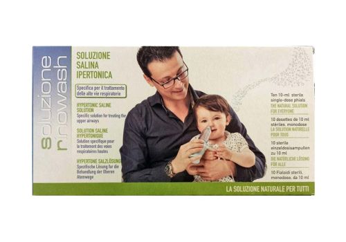RINOWASH SOLUZIONE SALINA IPERTONICA 10X10ML