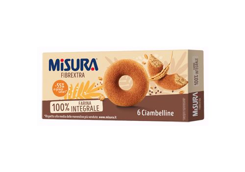 Misura Fibrextra ciambelline integrali 6 pezzi 230 grammi