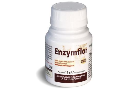 Enzymflor integratore per favorire i processi digestivi 36 capsule