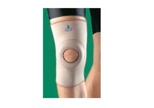 Oppo ginocchiera ortopedica elastica con apertura rotula misura m