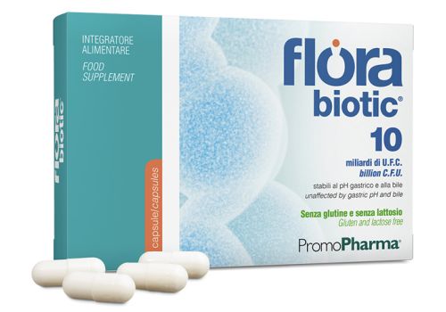 Flora 10 integratore di fermenti lattici 30 capsule