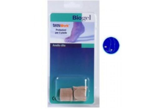 Biogel anello dita per calli e occhi di pernice misura m 2 pezzi
