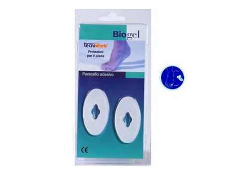 Biogel protezione ovale per i piedi 2 pezzi