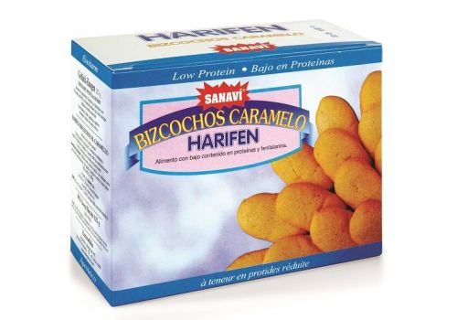 Harifen biscotti aproteici al caramello 125 grammi