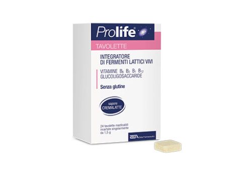 Prolife integratore per l'equilibrio della flora intestinale 24 tavolette