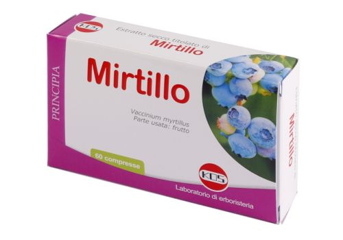 Mirtillo estratto secco integratore per la vista 60 compresse