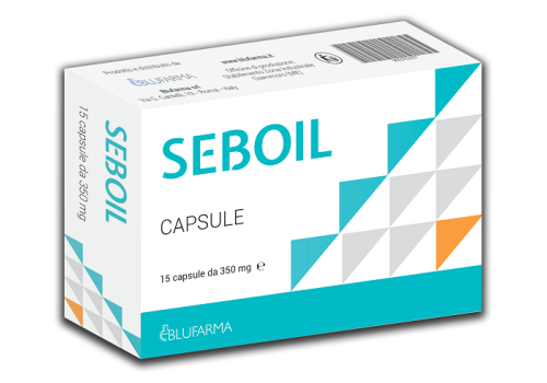Seboil integratore per il benessere della pelle grassa 15 capsule
