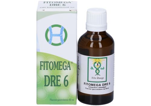 Fitomega Dre 6 integratore per il drenaggio dei liquidi corporei 50ml