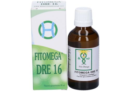 Fitomega Dre 16 integratore per il drenaggio dei liquidi corporei 50ml