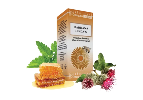 Bardana Linda's integratore per la pelle gocce orali 30ml