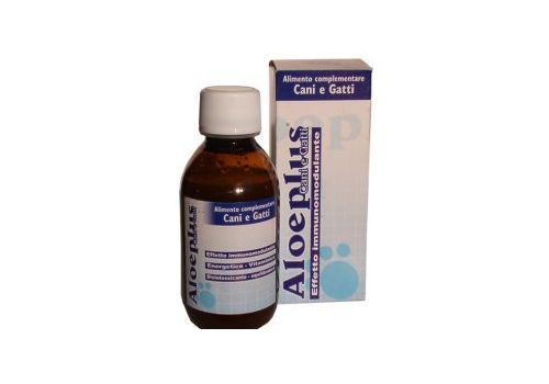 Aloeplus effetto immunostimolamte alimento complementare per cani e gatti 150ml