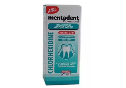 Mentadent Professional Chlorhexidine collutorio spray antiplacca 0,20%